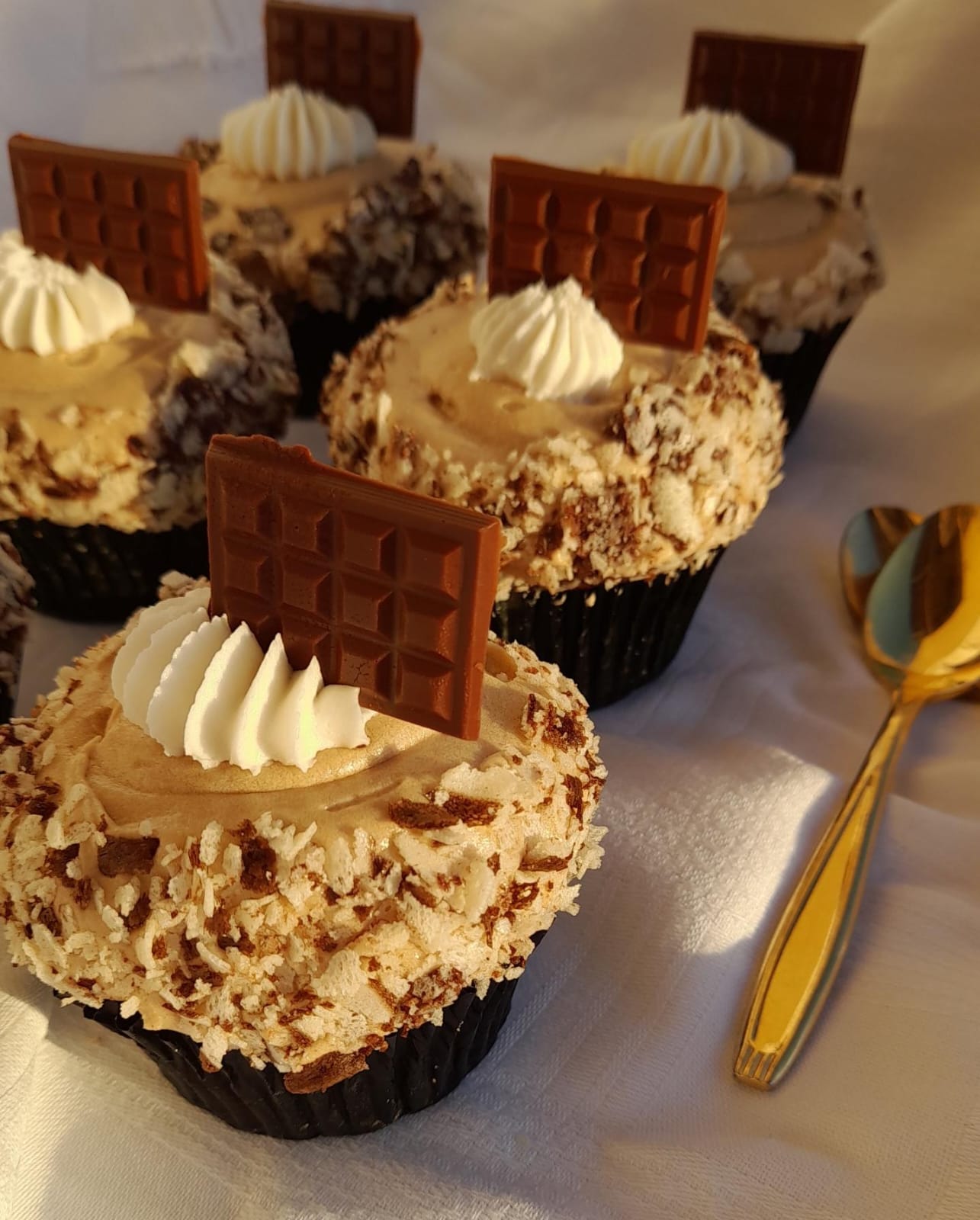 Espresso Hazelnut Cupcakes